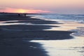 Sunset at Ameland Island, the Netherlands