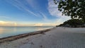 Sunset on White Sand Beach in Anda, Bohol, Philippines