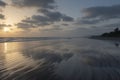 Sunset at Anjarle beach in Ratnagiri District,Maharashtra,India