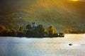 Sunset on Annecy lake