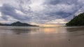 Sunset at Ao Mai Ngam, Surin island national park, Phang nga, Thailand