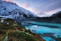 Sunset at Aoraki Mt.Cook