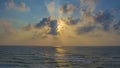 Sunset at Apollonia Beach