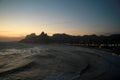 Sunset from Arpoador in Rio de Janeiro