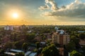 Sunset in Asuncion, Paraguay