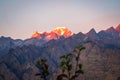 Sunset at Auli, Uttarakhand, India