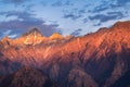 Sunset at Auli, Uttarakhand, India