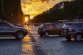 Sunset Champs Elysees