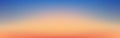 Sunset background. Beautiful blue orange gradient for poster, banner or website. Wide evening sky with stars. Magic Royalty Free Stock Photo