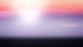 Sunset background illustration gradient abstract, shiny Royalty Free Stock Photo