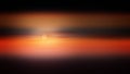 Sunset background illustration gradient abstract, shiny template Royalty Free Stock Photo