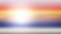 Sunset background illustration gradient abstract, sunlight blurred Royalty Free Stock Photo