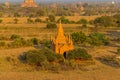 Sunset in Bagan Royalty Free Stock Photo