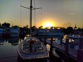 Sunset in Bahamas, Port Lucaya