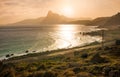 Sunset at Bai nhat beach, Condao island - Vietnam.