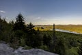 Sunset - Bald Mountain - Adirondack Mountains - New York Royalty Free Stock Photo