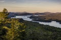 Sunset - Bald Mountain - Adirondack Mountains - New York Royalty Free Stock Photo
