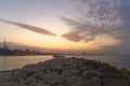 Sunset in Bari