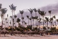 Sunset at Bavaro beach, Dominican Republ