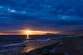 Sunset in the Bay of Alanya