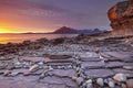 Sunset at the beach of Elgol, Isle of Skye, Scotland