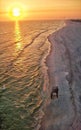 Sunset beach Royalty Free Stock Photo