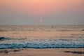 Sunset Beach Goa Seascape Nature