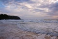 Sunset on the beach, Karon, Phuket, Thailand Royalty Free Stock Photo