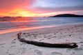 Sunset at the beach in Kota Kinabalu Sabah Borneo