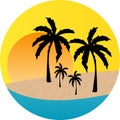 Sunset Beach label