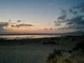 Sunset at the beach of Los Lances-Tarifa-Cadiz