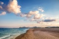 Sunset on the Beach, Rhodes island, Greece