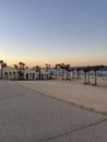 Sunset in beach sahl hashish