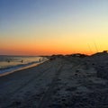 Sunset on the beach