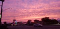 Sunset beautiful Jacksonville Florida sky university blvd south panorama