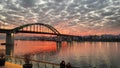 Sunset in Belgrade, Belgrade Waterfront