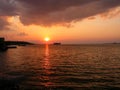 Sunset at Bhopal Lake