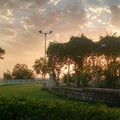 Sunset in bhopal, madhya pradesh