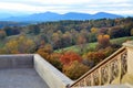 Sunset at Biltmore Estate Terrace statues, Asheville NC