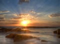 Sunset at Birubi Beach, Australia