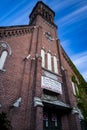 Sunset / Blue Hour / Dusk - Abandoned Church Royalty Free Stock Photo