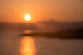 Sunset blur Majorca Royalty Free Stock Photo