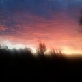 Sunset blur