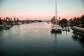 Sunset Boat Dock