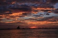 Sunset boracay Royalty Free Stock Photo