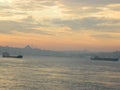 Sunset on Bosporus Istanbul