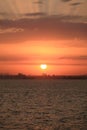 Sunset on Bosporus Istanbul, Turkey