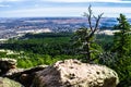 Sunset in Boulder, Colorado Royalty Free Stock Photo