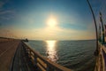 Sunset Bridge in Chonburi