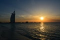 Sunset at Burj Al Arab